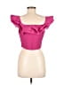 Haute Monde Pink Short Sleeve Top Size S - photo 2