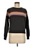 Marine Layer 100% Cotton Color Block Black Pullover Sweater Size M - photo 1