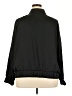 Ellos 100% Polyester Solid Black Track Jacket Size 24 - photo 2