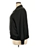 Ellos 100% Polyester Solid Black Track Jacket Size 24 - photo 5