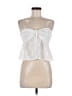 Shein 100% Polyester Ivory Sleeveless Top Size 6 - photo 1