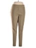 Chaus Solid Tan Casual Pants Size XL - photo 1