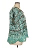 Style&Co 100% Rayon Teal Short Sleeve Blouse Size 18 - photo 4