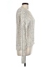 Gap Tweed Silver Pullover Sweater Size L - photo 4