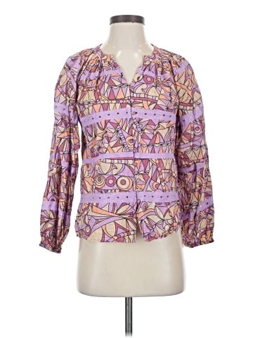 Let Me Be 3/4 Sleeve Blouse (view 1)