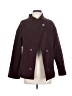 Unbranded 100% Polyester Burgundy Coat Size S - photo 1