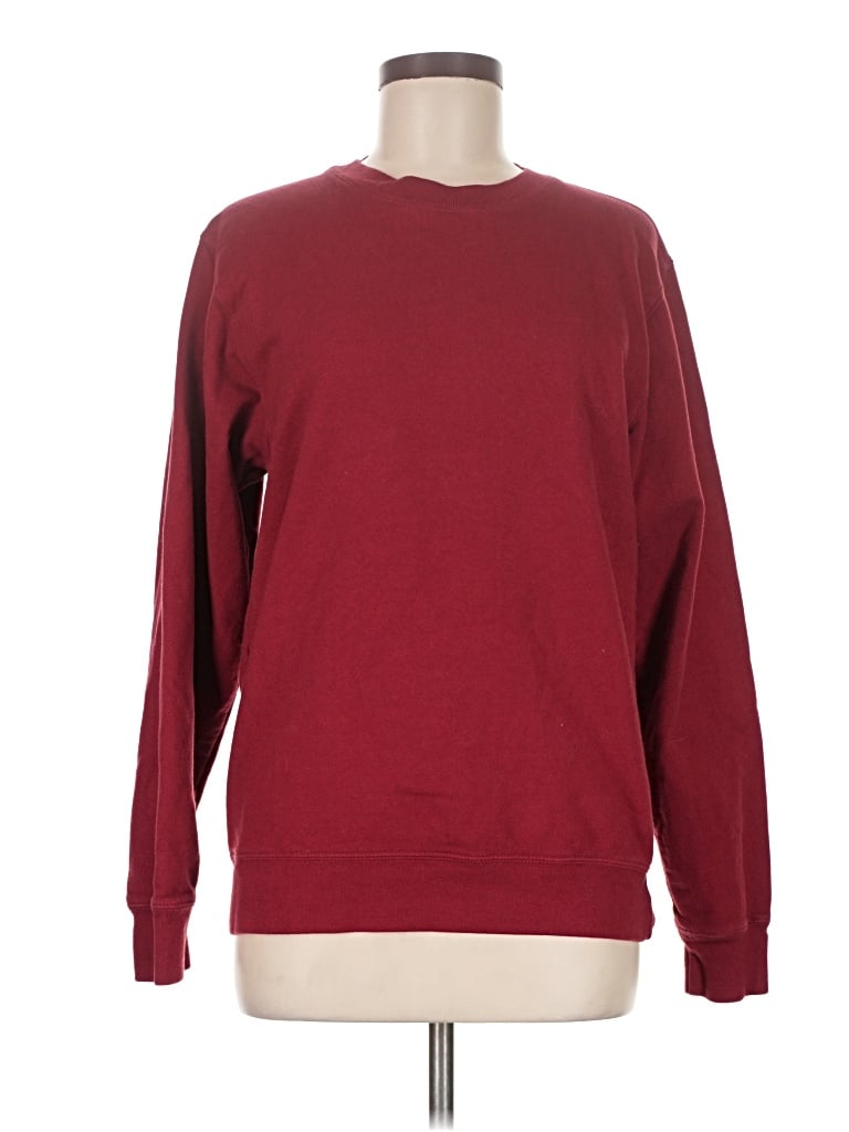 Pre-owned John Galt Sweatshirt In Burgundy