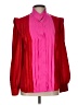 Tuckernuck 100% Polyester Red 3/4 Sleeve Blouse Size L - photo 1