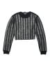 True Religion 100% Cotton Metallic Silver Pullover Sweater Size L (kids) - photo 1