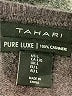 Tahari 100% Cashmere Gray Cashmere Pullover Sweater Size L - photo 7