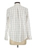 Apt. 9 Checkered-gingham Ivory Long Sleeve Button-Down Shirt Size L - photo 2