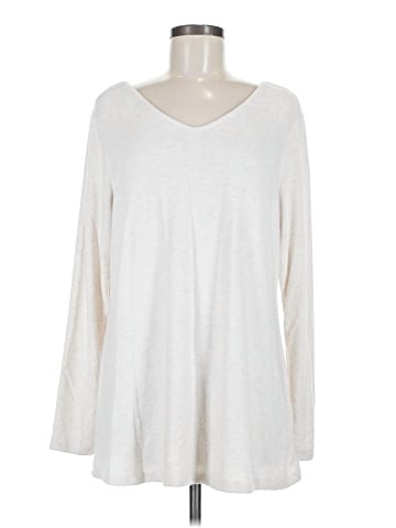 Susan Graver Long Sleeve Top (view 1)