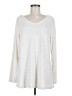 Susan Graver Ivory Long Sleeve Top Size L - photo 1