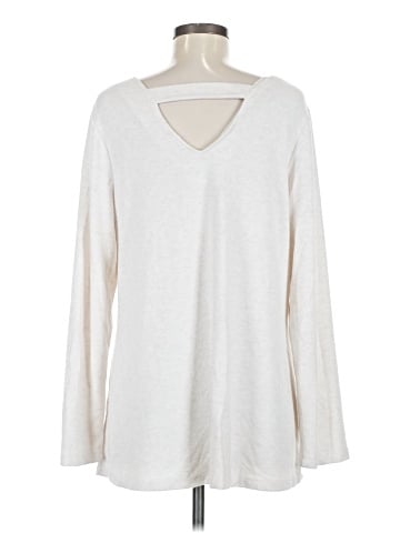 Susan Graver Long Sleeve Top (view 2)