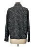 Morgan Taylor 100% Polyester Tweed Black Long Sleeve Blouse Size L - photo 2