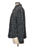 Morgan Taylor 100% Polyester Tweed Black Long Sleeve Blouse Size L - photo 5