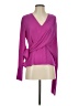 Atlein Collective 100% Polyester Purple Long Sleeve Blouse Size 2 - photo 1