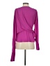 Atlein Collective 100% Polyester Purple Long Sleeve Blouse Size 2 - photo 2