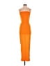 Unbranded Orange Cocktail Dress Size S - photo 1