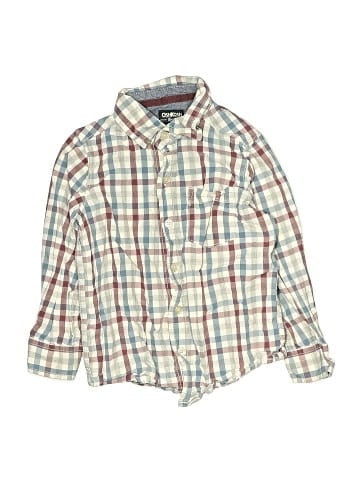 Genuine Kids from Oshkosh Long Sleeve Button-Down Shirt (view 1)
