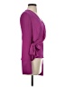 Atlein Collective 100% Polyester Purple Long Sleeve Blouse Size 2 - photo 4