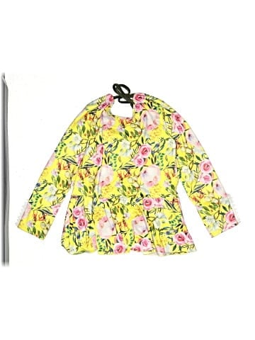 Ruffle Girl Long Sleeve Blouse (view 2)