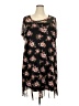 Torrid Floral Black Casual Dress Size 2X Plus (2) - photo 1