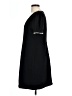 Jade 100% Polyester Solid Black Casual Dress Size L - photo 5