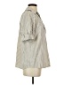 Max Studio Stripes Ivory 3/4 Sleeve Blouse Size S - photo 4