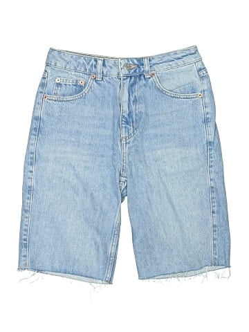 Topshop Denim Shorts (view 1)
