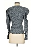 Parker Silver Long Sleeve Top Size XS - photo 2