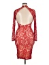 Missguided 100% Polyester Red Cocktail Dress Size 14 - photo 2