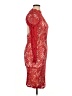 Missguided 100% Polyester Red Cocktail Dress Size 14 - photo 4