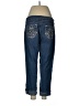 Roz & Ali Solid Blue Jeans Size 8 - photo 2