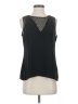 Banana Republic 100% Polyester Black Sleeveless Top Size S - photo 1