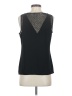Banana Republic 100% Polyester Black Sleeveless Top Size S - photo 2