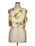 Forever 21 Plus Yellow Sleeveless Blouse Size 1X - photo 1