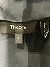 Theory 100% Polyester Black Short Sleeve Blouse Size L - photo 7