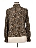 Shein 100% Polyester Animal Print Gold Long Sleeve Blouse Size XL - photo 2