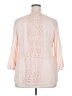 Valerie Stevens Pink 3/4 Sleeve Blouse Size 2X - photo 2