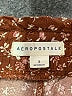 Aeropostale 100% Rayon Floral Brown Shorts Size S - photo 3