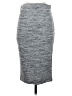 H&M Solid Gray Casual Skirt Size S - photo 2