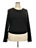 Popular 21 Black Long Sleeve Top Size 3X - photo 1