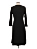 BCBG Paris Solid Black Casual Dress Size L - photo 2