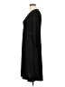 BCBG Paris Solid Black Casual Dress Size L - photo 5
