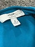 Atlein Collective 100% Polyester Teal Long Sleeve Blouse Size 4 - photo 7
