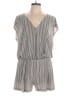 BCBGeneration Stripes Gray Green Romper Size L - photo 1