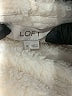 Ann Taylor LOFT 100% Polyester Ivory Coat Size XL - photo 6