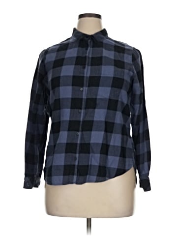 H&M L.O.G.G. Long Sleeve Button-Down Shirt (view 1)