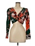 Marissa Webb 100% Recycled Polyester Green Long Sleeve Top Size 6 - photo 1
